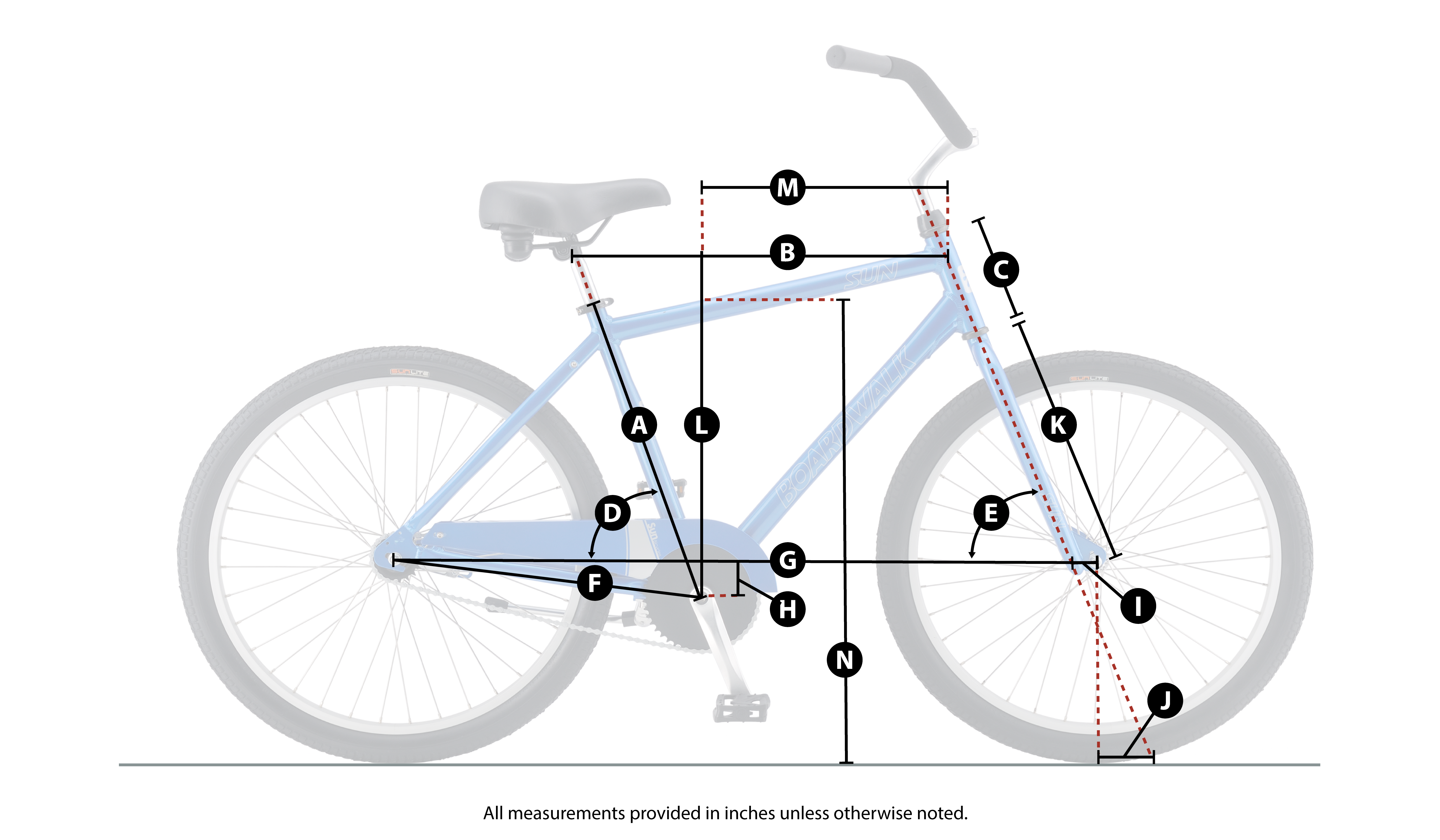 Bike Geometry Diagram