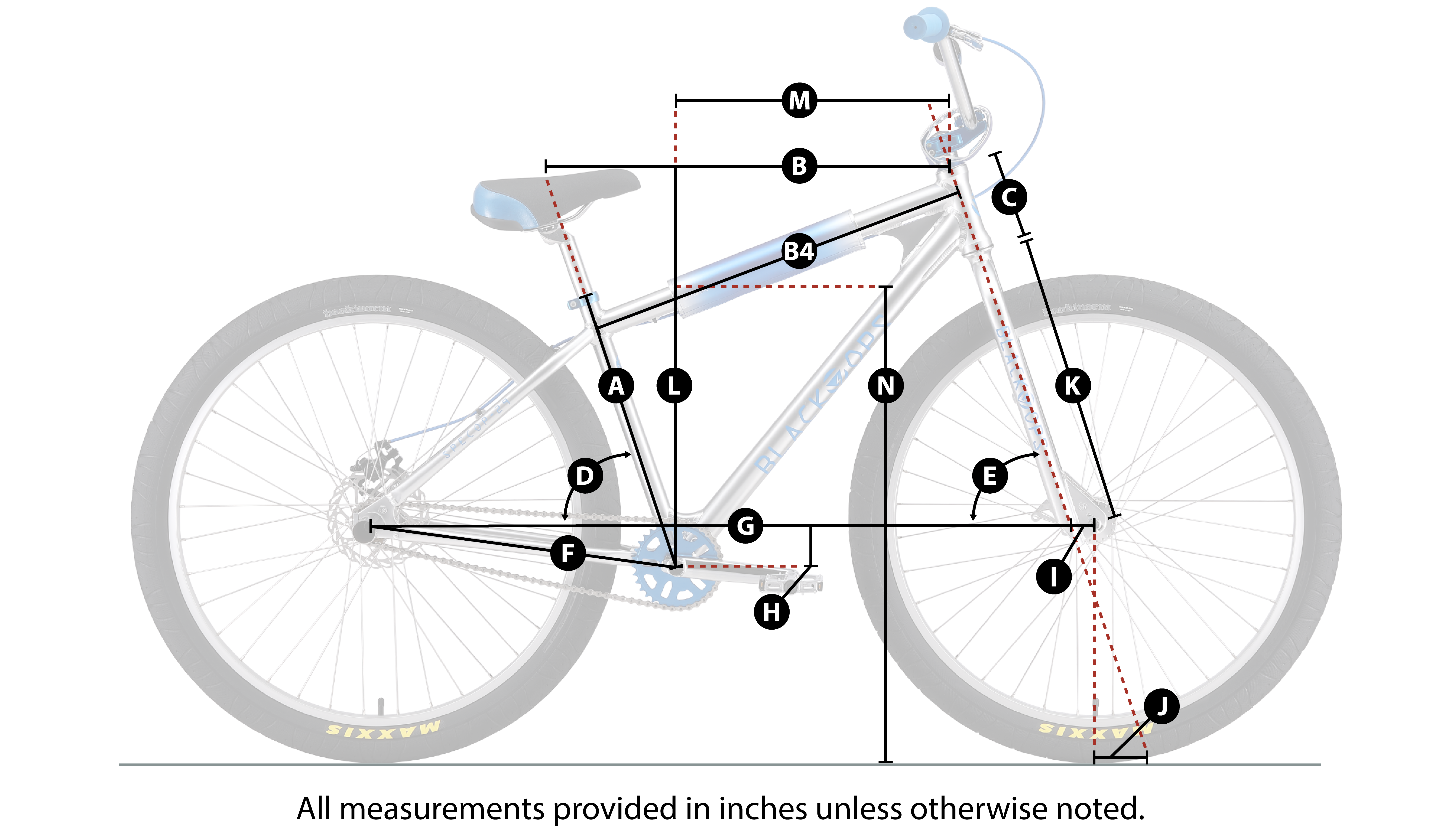 Bike Geometry Diagram